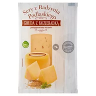 Sery - Sery z Radzynia Podlaskiego - Ser Gouda z kozieradką - miniaturka - grafika 1