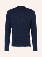 Swetry męskie - Napapijri Sweter Velan blau - NAPAPIJRI - miniaturka - grafika 1