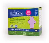 Podpaski - Silver Care, Podpaska Wielorazowa Na Noc 100% Certyfikowanej Bawełny Organicznej, 1 Szt. - miniaturka - grafika 1