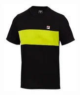 Koszulki sportowe męskie - Koszulka męska Fila  T-Shirt Bosse Black/Evening Primrose M - miniaturka - grafika 1