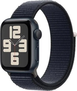 Apple Watch SE 2-gen GPS 40mm Opaska sportowa Czarny - Smartwatch - miniaturka - grafika 1