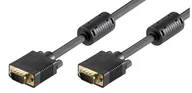 Kable komputerowe i do monitorów - Microconnect MONGG1FB kabel VGA 1 m VGA (D-Sub) Czarny - miniaturka - grafika 1