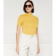 Swetry damskie - Calvin Klein Wełniany sweter MERINO | Slim Fit - miniaturka - grafika 1