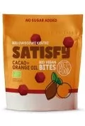 Inne słodycze - owocowe kostki satisfy - bites cacao + orange oil - miniaturka - grafika 1