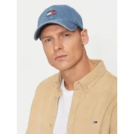 Czapki męskie - Czapka z daszkiem Tommy Jeans AM0AM12936 Niebieski - miniaturka - grafika 1
