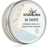 Dezodoranty i antyperspiranty dla kobiet - Soaphoria In White organiczny kremowy dezodorant dla kobiet 50 ml - miniaturka - grafika 1