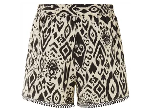 esmara® Szorty damskie z wiskozy (Beżowy/czarny, 34) - Spodenki damskie esmara® Szorty damskie z wiskozy (Beżowy/czarny, 34) - Spodenki damskie - miniaturka - grafika 1