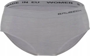 Brubeck HI10080 Biodr�wki damskie classic COMFORT WOOL popielaty XL - Bielizna sportowa damska - miniaturka - grafika 1