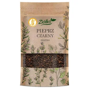 Ziółko Pieprz czarny ziarno bezglutenowy - 50 g - Pieprz - miniaturka - grafika 1