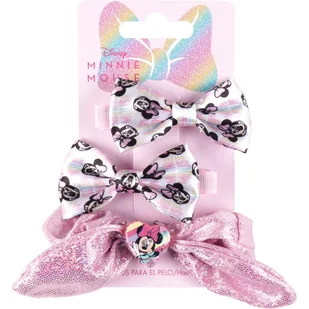 Disney Minnie Hair Accessories zestaw akcesoriów do włosów dla dzieci 3 szt. - Kosmetyki kąpielowe dla dzieci - miniaturka - grafika 1