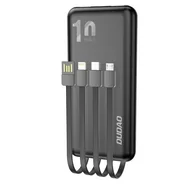 Powerbanki - Dudao K6Pro uniwersalny powerbank 10000mAh z kablem 3w1 - miniaturka - grafika 1