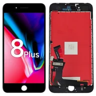 Części serwisowe do telefonów - WYŚWIETLACZ EKRAN LCD DO IPHONE 8 PLUS CZARNY - miniaturka - grafika 1