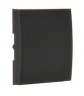 Inne akcesoria elektryczne - Kontakt Simon Klawisz pojedynczy do łączników SIMON 54 - czarny mat - miniaturka - grafika 1