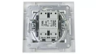 Gniazdka elektryczne - Schneider Electric ASFORA Łącznik dwubiegunowy jednoklawiszowy zaciski śrubowe biały EPH0200321 EPH0200321 - miniaturka - grafika 1