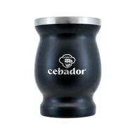 Yerba Mate - TermoMate Cebador – matero termiczne do yerba mate – 190 ml (czarne) - miniaturka - grafika 1