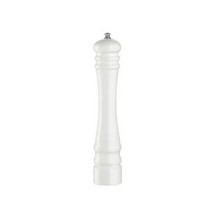 Zassenhaus Berlin - Młynek do soli 30 cm, biały połysk ZS-020465 - Młynki do soli i pieprzu - miniaturka - grafika 1