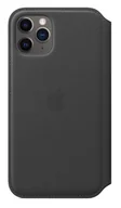 Etui i futerały do telefonów - APPLE LEATHER FOLIO CASE MX062ZM/A IPHONE 11 PRO BLACK ORYGINALNA PLOMBA - miniaturka - grafika 1
