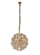 Lampy sufitowe - Auhilon Clementi lampa wisząca 12-punktowa złota JD8323-12 GOLD - miniaturka - grafika 1