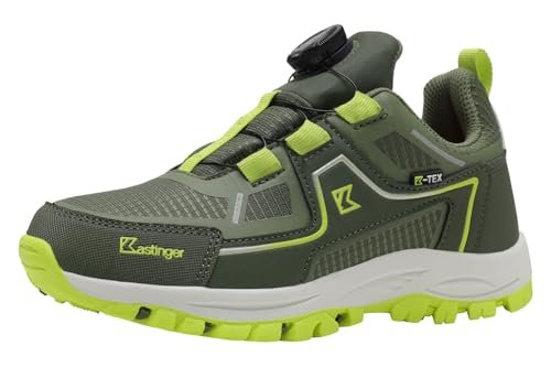 Kastinger PREINER Low XT KTX Buty trekkingowe, oliwkowe/limonkowe, rozmiar 33 EU, Oliwka, limonka, 33 EU