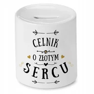 Skarbonki - Dla Celnika Skarbonka na Urodziny Na Prezent z Nadrukiem ze Zdjęciem + Opakowanie na prezent (wzór 02) - miniaturka - grafika 1