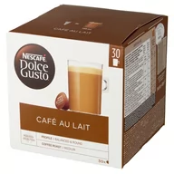 Kawa w kapsułkach i saszetkach - Nescafe NESTLÉ Kapsułki Dolce Gusto Café au Lait 30 sztuk 7735-uniw - miniaturka - grafika 1