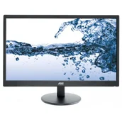 Monitory - AOC E2270SWHN 21,5" czarny - miniaturka - grafika 1