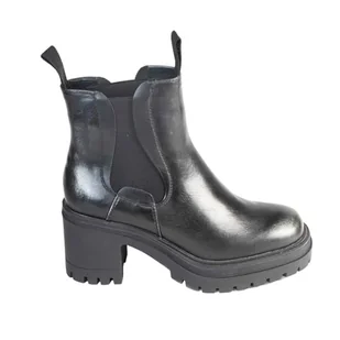 CHATTAWAK Damskie 18JUAREZARGENT38 Botki, Srebrne, 38 EU, srebrny, 38 EU - Botki damskie - miniaturka - grafika 1