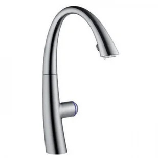 KWC KWC ZOE TOUCH LIGHT PRO kolor stal szlachetna (115.0393.163) - Baterie kuchenne - miniaturka - grafika 1