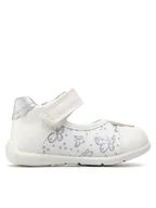 Buty dla dziewczynek - Geox Półbuty B Elthan G. B B251QB 0AW54 C0007 Biały - miniaturka - grafika 1