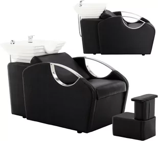 Myjnia myjka fryzjerska barberska Molo do salonu fryzjerskiego barberskiego misa ceramiczna armatura bateria słuchawka - Myjki fryzjerskie - miniaturka - grafika 1