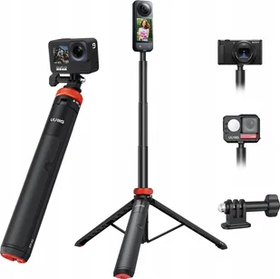 Statyw UUrig Statyw Do Telefonu Aparatu Kamery Wysoki 132cm + Adapter Gopro / Gwint 1.4" / Uurig / Tp-03 / A0009 - Statywy fotograficzne - miniaturka - grafika 1