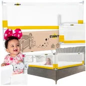 Zabezpieczenia dla dzieci - Barierka do łóżka ochronna osłona blokada zabezpieczenie dla dzieci poręcz - miniaturka - grafika 1