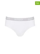 Majtki męskie - Sloggi Slipy (2 pary) w kolorze białym - miniaturka - grafika 1