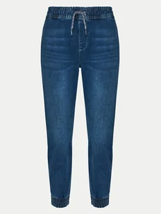 ONLY Joggery Kelda 15250383 Niebieski Carrot Fit - Spodnie sportowe damskie - miniaturka - grafika 1