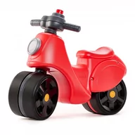 Jeździki dla dzieci - Jeździk Scooter Strada Scooter Czerwony Ciche Opony od 1 Roku Lumarko! - miniaturka - grafika 1