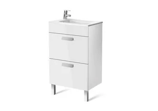 Roca A855904806 - - DEBBA Zestaw łazienkowy Unik Compacto 500 mm z 2 Szufladami - Szafki łazienkowe - miniaturka - grafika 2