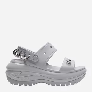 Sandały damskie Crocs Mega Crush Rebel SNDL W CR208339-SHIM 36-37 (M4/W6) 22 cm Szare (196265238668) - Sandały damskie - miniaturka - grafika 1