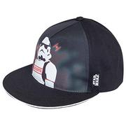 Czapki dla dzieci - Star Wars Stormtrooper Boys czapka baseballowa | oficjalny produkt | torba szkolna Star Wars, pomysł na prezent dla chłopców czarna - miniaturka - grafika 1