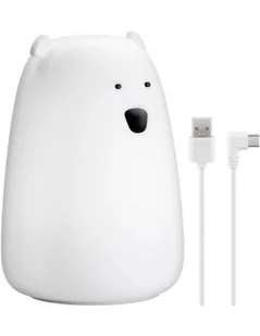 Lampka nocna LED "Miś polarny" - Lampy stojące - miniaturka - grafika 1