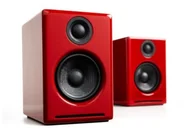 Głośniki i kolumny - AudioEngine A2+ BT czerwony - miniaturka - grafika 1