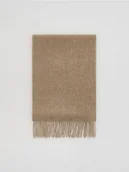 Czapki damskie - Reserved - Wełniany szalik - beżowy - miniaturka - grafika 1