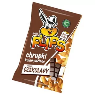 Sante FLIPS CHRUPKI KUKURYDZIANE O SMAKU CZEKOLADOWYM 70G zakupy dla domu i biura 71026173 - Inne przekąski suche - miniaturka - grafika 1