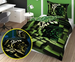 Pościel 140 x 200 2cz FLUO Młodzieżowa Jaime 4634A - Pościel dla dzieci Pościel 140 x 200 2cz FLUO Młodzieżowa Jaime 4634A - Pościel dla dzieci - miniaturka - grafika 4