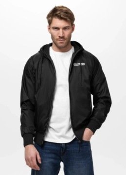 Kurtka męska wiosenna przejściowa Pit Bull Athletic Logo 26 wiatrówka S