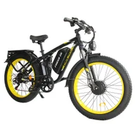 Rowery elektryczne - Orlms V3 Electric Bike, 1000W*2 Motor, 52V 25Ah Battery, 26*4,0 inch Tires, 60km/h Max Speed, 120km Max Range, Hydraulic Brakes - miniaturka - grafika 1