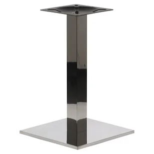 Podstawa stołu/stolika SH-2002-1/P/8, stal nierdzewna polerowana, wymiary 45x45x71,5 cm - do hotelu, restauracji ,baru, biura - Meble modułowe i akcesoria - miniaturka - grafika 1