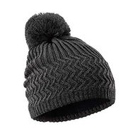 Czapki damskie - SALOMON damska czapka Kuba Beanie Kuba Czarny Jeden rozmiar - miniaturka - grafika 1