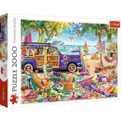 Puzzle 2000 Plaża