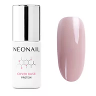 Lakiery hybrydowe - NeoNail - COVER Base Protein - Proteinowa, koloryzująca baza do paznokci - 7,2 ml - 9481-7 - SOFT NUDE - miniaturka - grafika 1