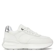 Sneakersy damskie - Sneakersy Aldo Gaoldan 13773285 Srebrny - miniaturka - grafika 1
